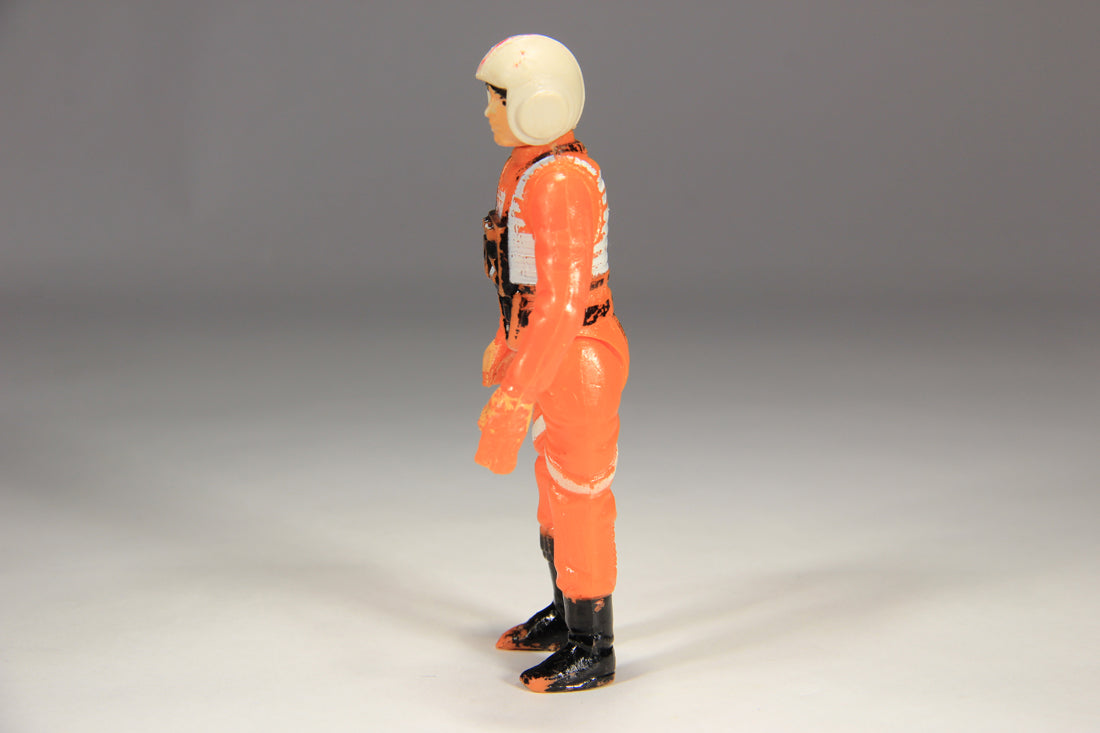 Star Wars Luke Skywalker X-Wing Pilot 1978 Figure DAMAGED Hong Kong COO II-1d Kader L015123