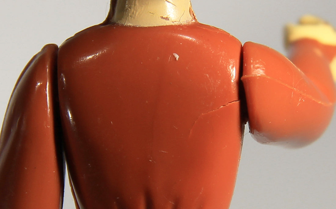 Star Wars Leia Organa Bespin Gown 1980 ESB Figure DAMAGED Hong Kong COO III-1a Smile L015623