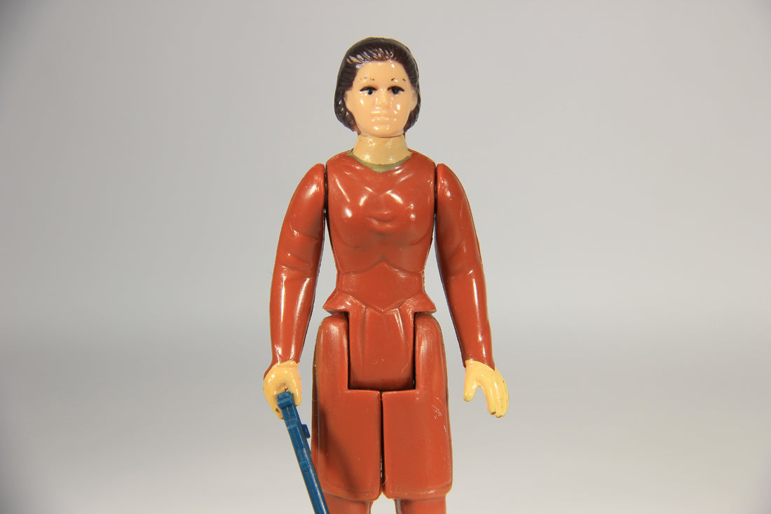 Star Wars Leia Organa Bespin Gown 1980 ESB Figure DAMAGED Hong Kong COO III-1a Smile L015626