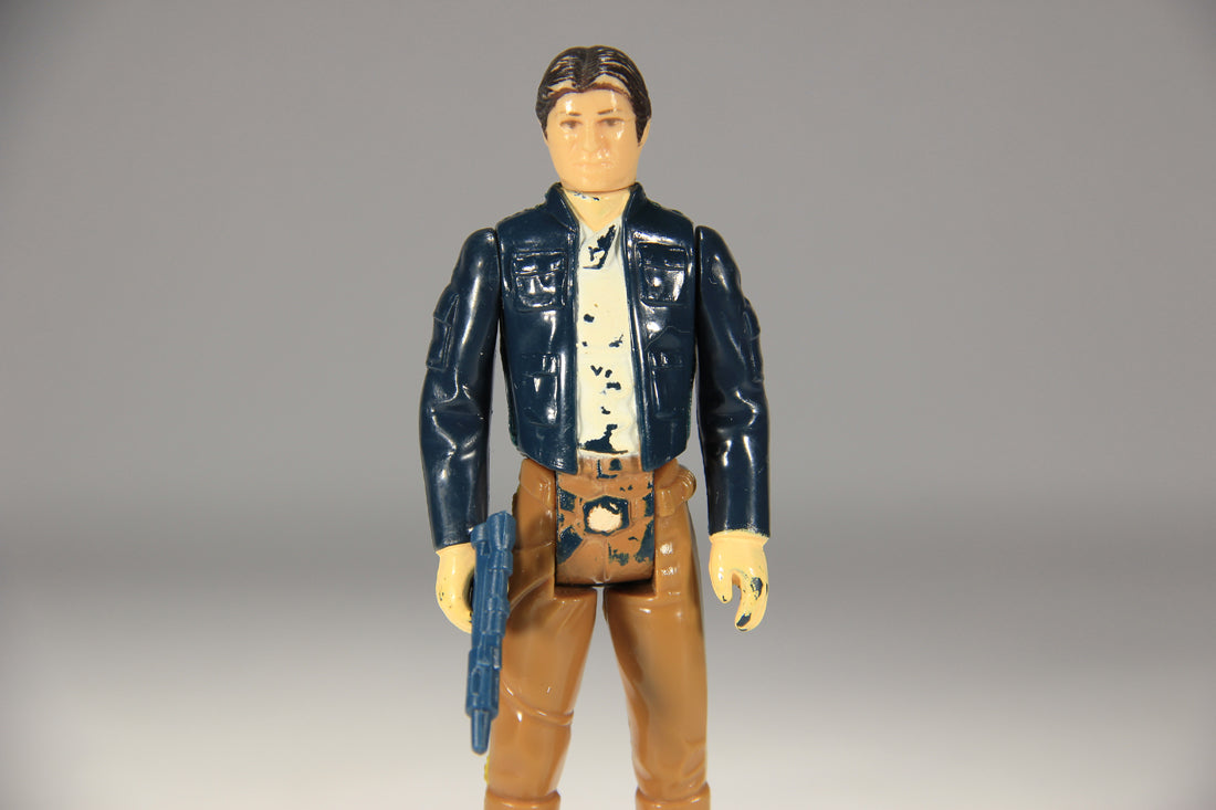 Star Wars Han Solo Bespin Outfit 1980 ESB Figure Hong Kong COO III-1b Smile L015685