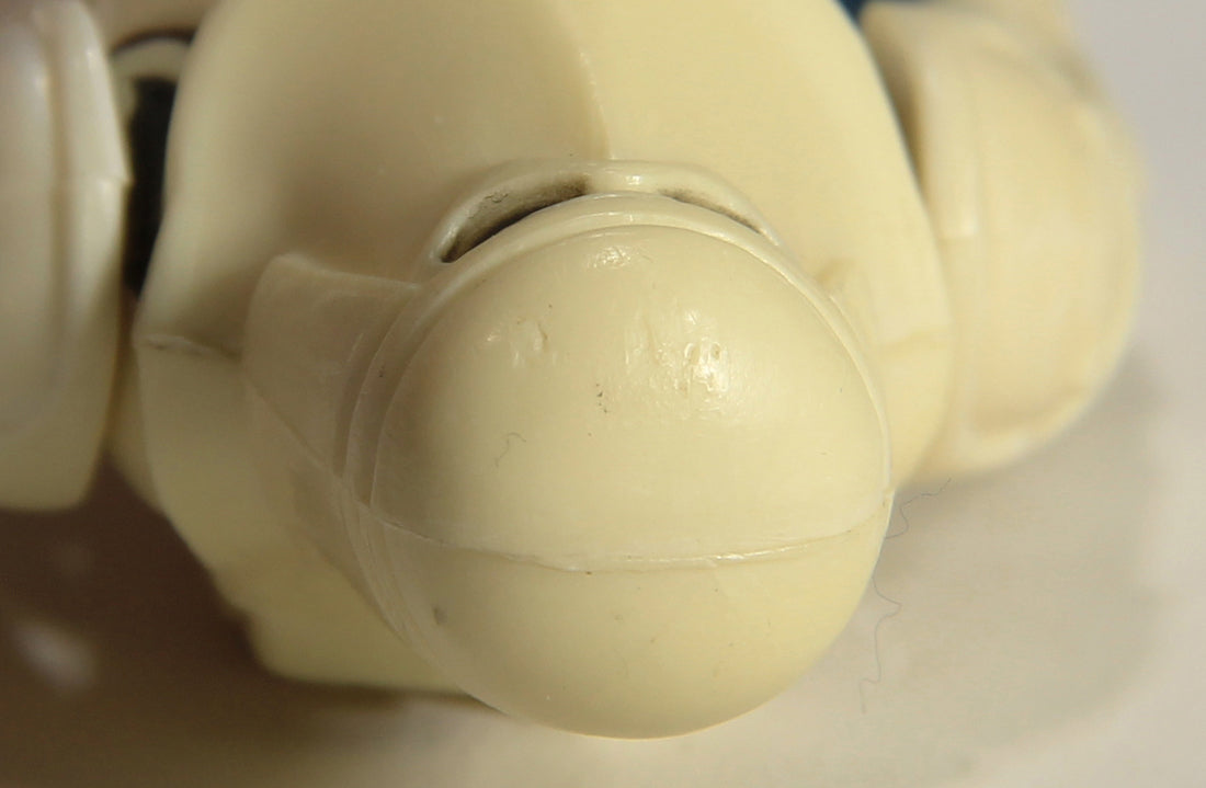 Star Wars Imperial Stormtrooper 1980 ESB Figure DAMAGED Hong Kong COO III-1b Smile L015686
