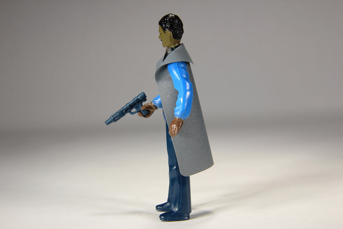 Star Wars Lando Calrissian 1980 ESB Figure DISCOLORATION Hong Kong COO II-1a Smile L015690