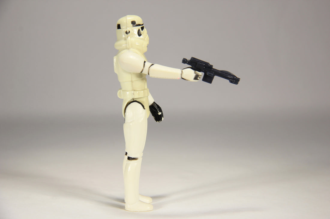 Star Wars Stormtrooper 1977 Action Figure YELLOWISH Hong Kong COO III-1a Unitoy L015742
