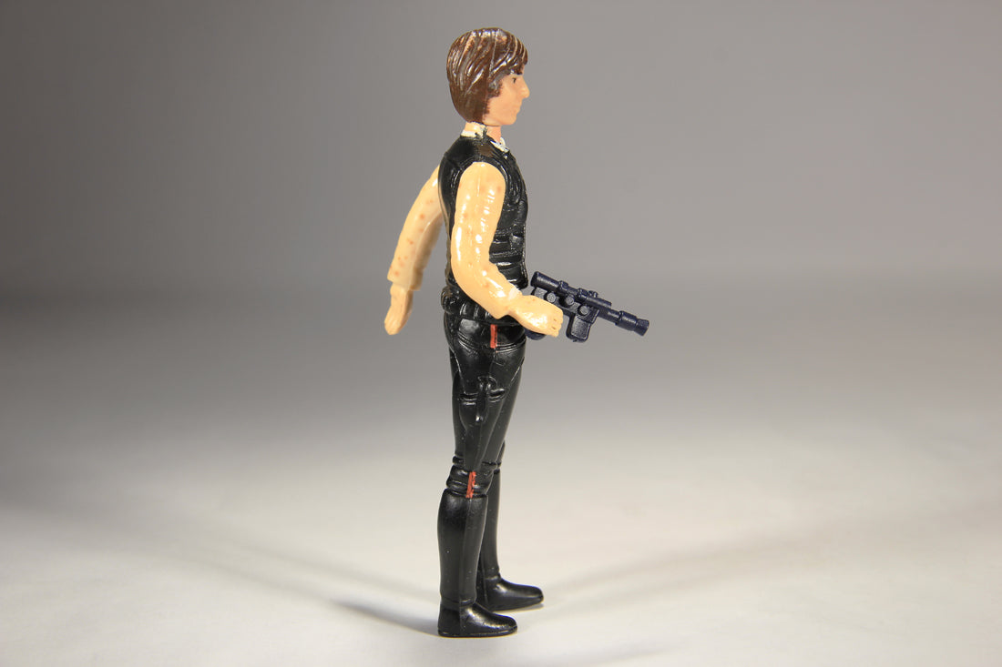Star Wars Han Solo 1977 Big Head Variant MOLD STAINS AND TOUCH UP Hong Kong COO II-1b Kader L015773