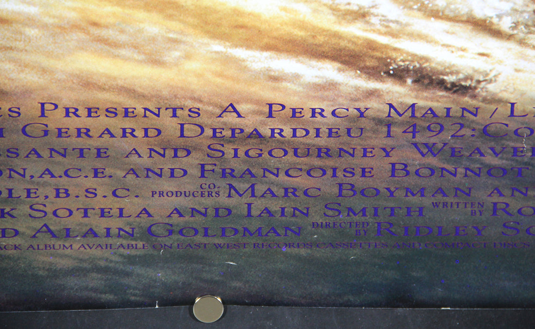 1492 Conquest Of Paradise 1992 Movie Poster Rolled 27 x 40 Ridley Scott L015929
