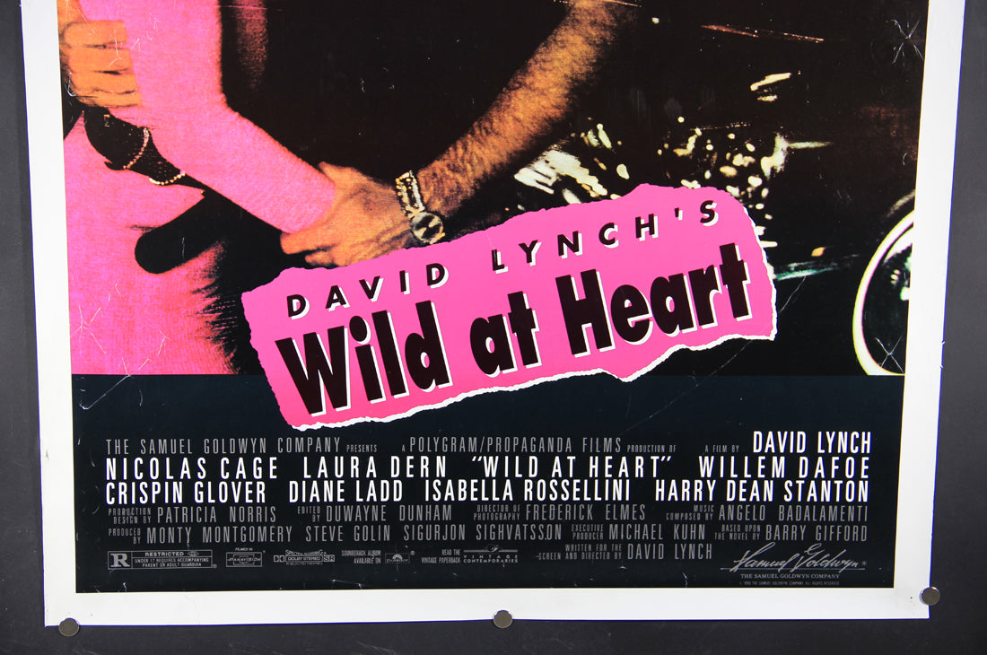 Wild At Heart 1990 Movie Poster Rolled 27 x 41 David Lynch Nicolas Cage L015940
