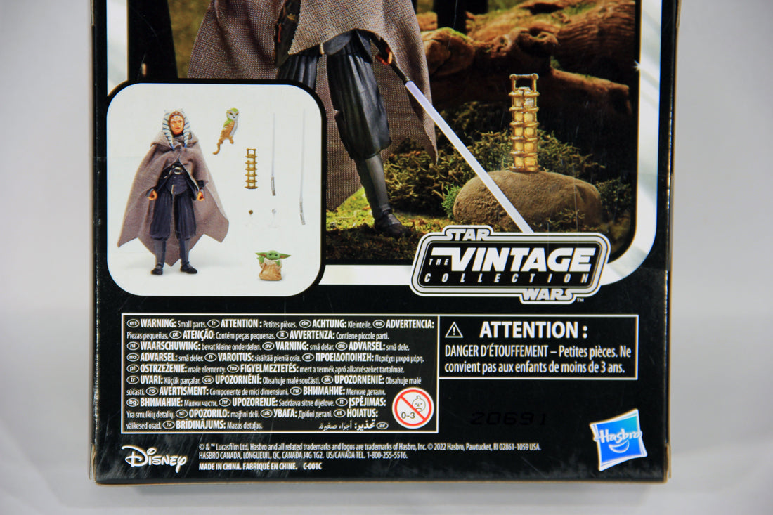 Star Wars Ahsoka Tano & Grogu Deluxe Pack Vintage Collection Mandalorian MISB L015949