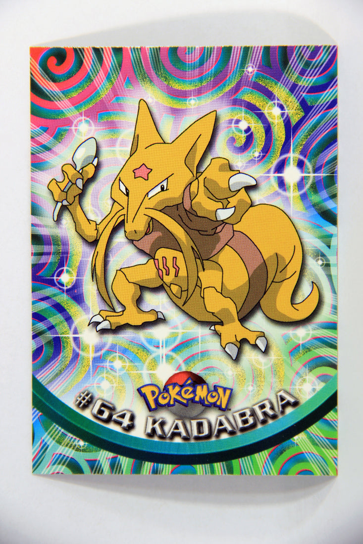 Pokmon Card Kadabra #64 TV Animation Blue Logo 1st Print ENG L015955 AGS Collectibles Pokmon Card Kadabra #64 TV Animation Blue Logo 1st Print ENG L015955 AGS Collectibles