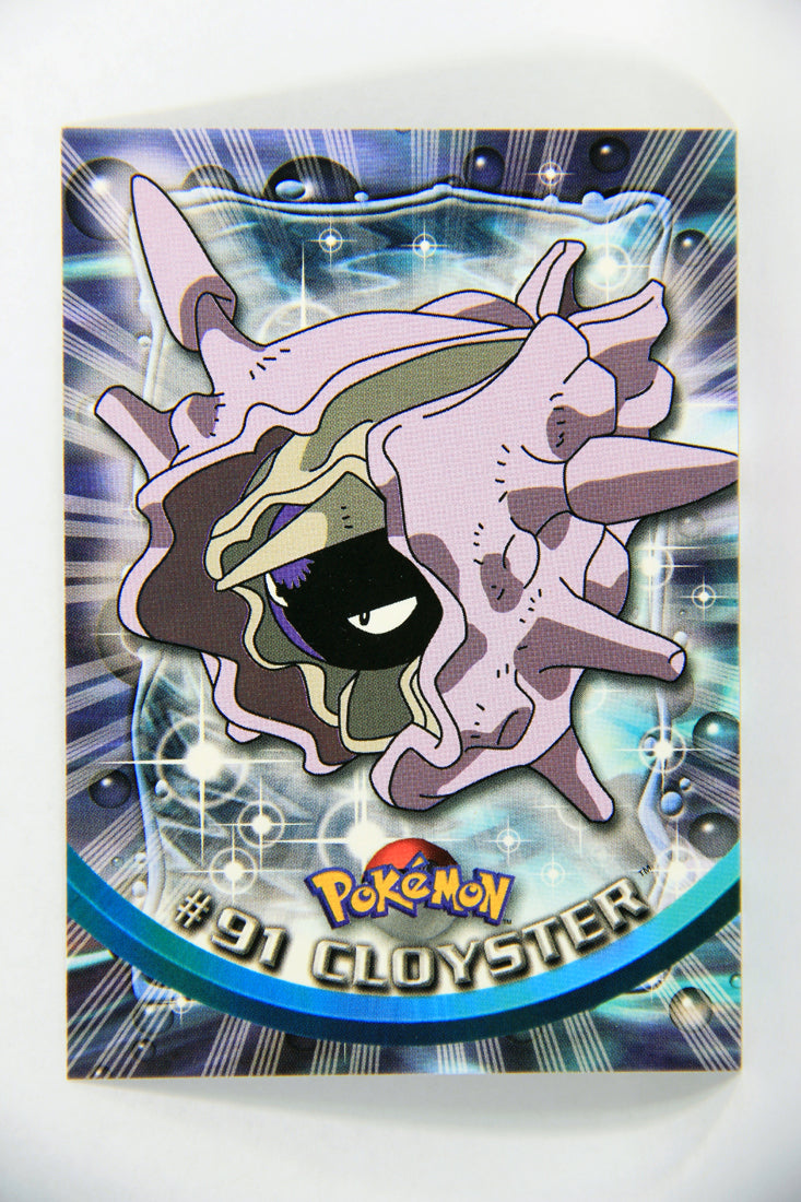 Pokmon Card Cloyster #91 TV Animation Blue Logo 1st Print ENG L015958 AGS Collectibles Pokmon Card Cloyster #91 TV Animation Blue Logo 1st Print ENG L015958 AGS Collectibles