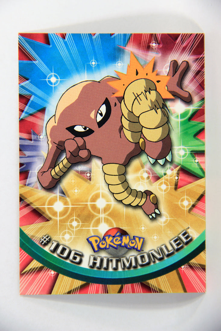 Topps Pokémon Trading Cards (2000) Hitmonlee #106 Chrome & Hitmonchan #107