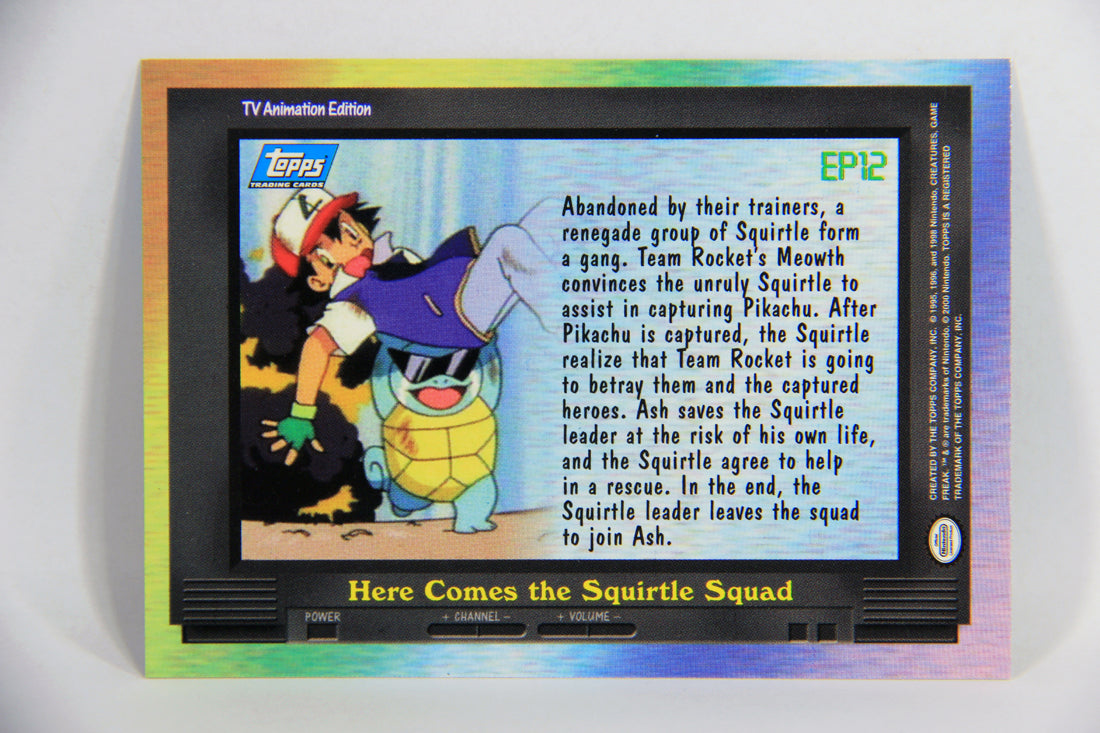 Pokémon Card TV Animation #EP12 Here Comes The Squirtle Squad 1st Print ENG L015965
