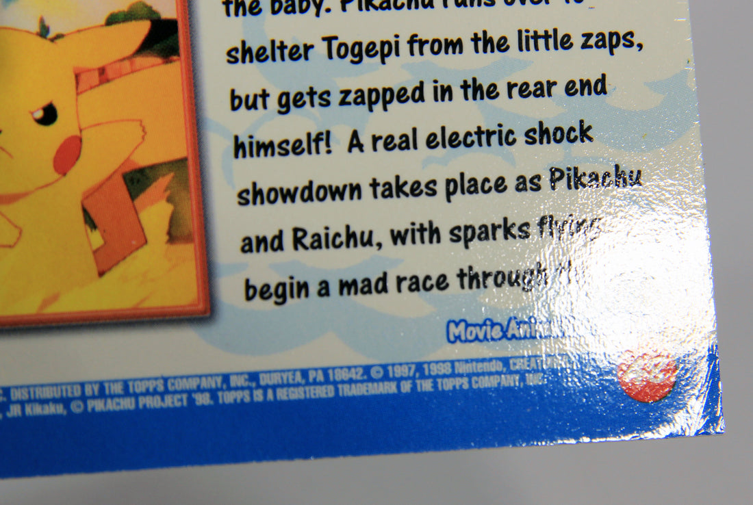 Pokémon Card First Movie #48 Racing Cheek To Cheek Foil Chase 1st Print ENG L015970
