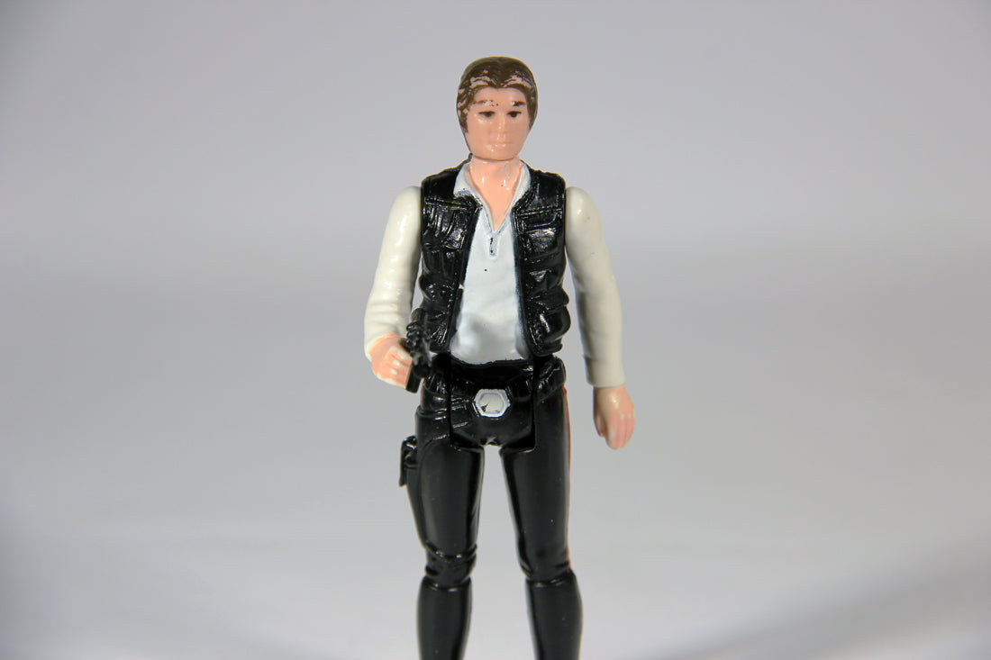 Star Wars Han Solo Small Head 1977 Vintage Figure Hong Kong COO I-1a Unitoy L015975