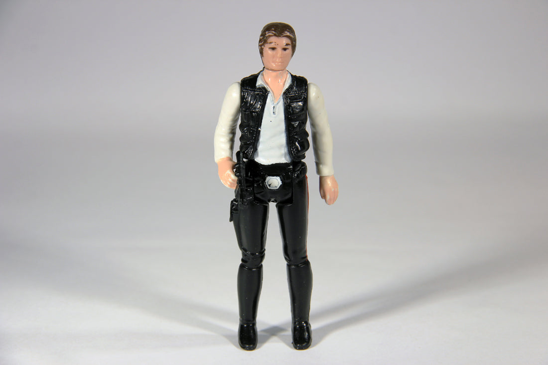 Star Wars Han Solo Small Head 1977 Vintage Figure Hong Kong COO I-1a Unitoy L015975