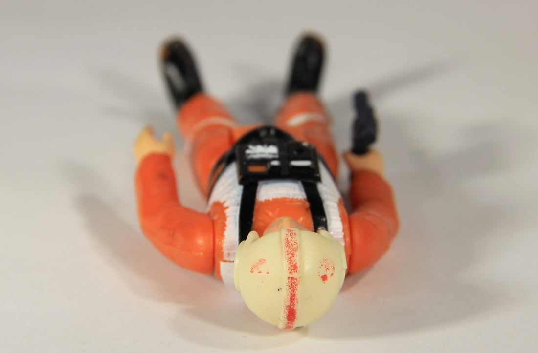 Star Wars Luke Skywalker X-Wing Pilot 1978 Figure Hong Kong COO II-1d Kader L015978