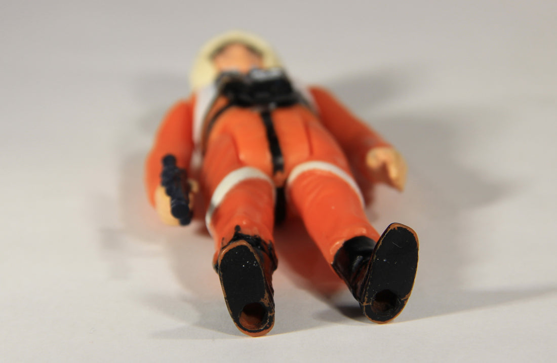 Star Wars Luke Skywalker X-Wing Pilot 1978 Figure Hong Kong COO II-1d Kader L015978