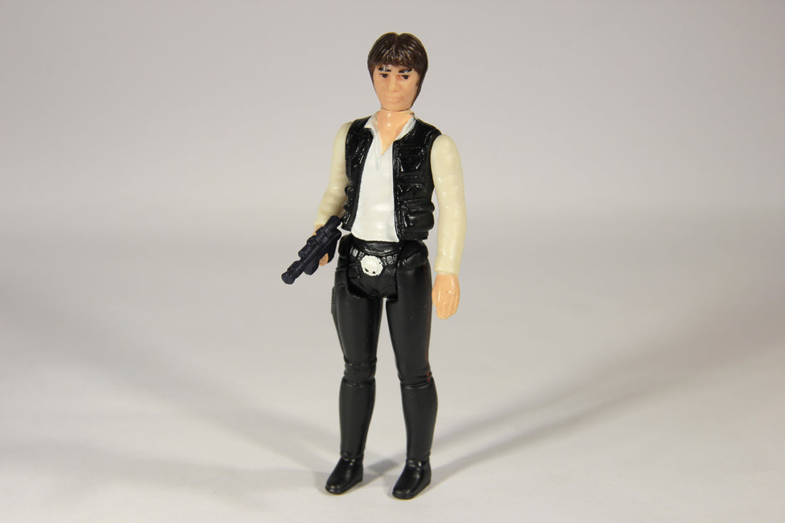 Star Wars Han Solo 1977 Big Head Variant Action Figure Hong Kong COO II-1b Kader L015980