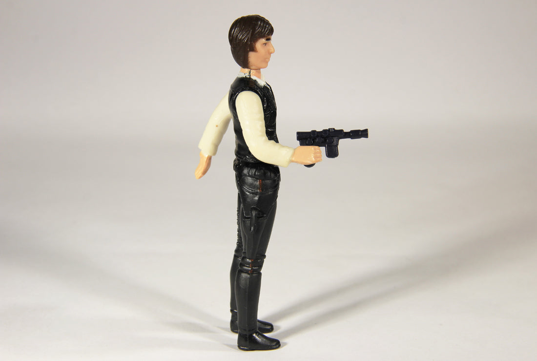 Star Wars Han Solo 1977 Big Head Variant Action Figure Hong Kong COO II-1b Kader L015980