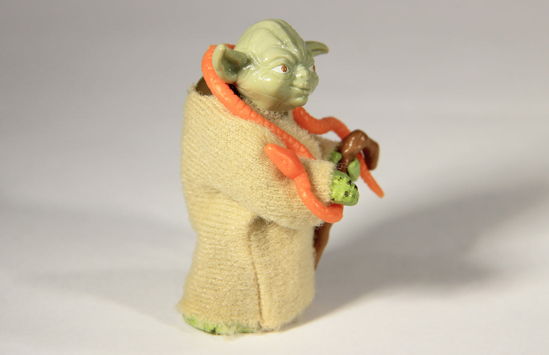 Star Wars Yoda 1980 ESB Vintage Action Figure Hong Kong COO III-1b Smile L015987
