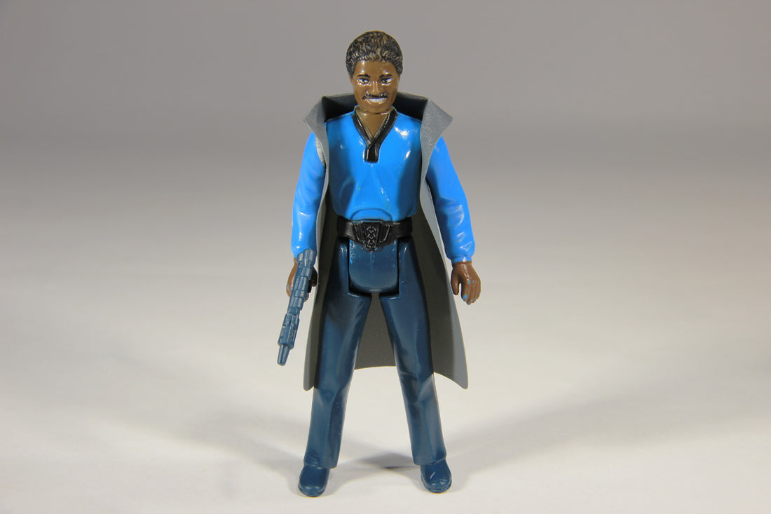 Star Wars Lando Calrissian 1980 ESB Figure White Teeth Hong Kong COO II-1b Smile L015998