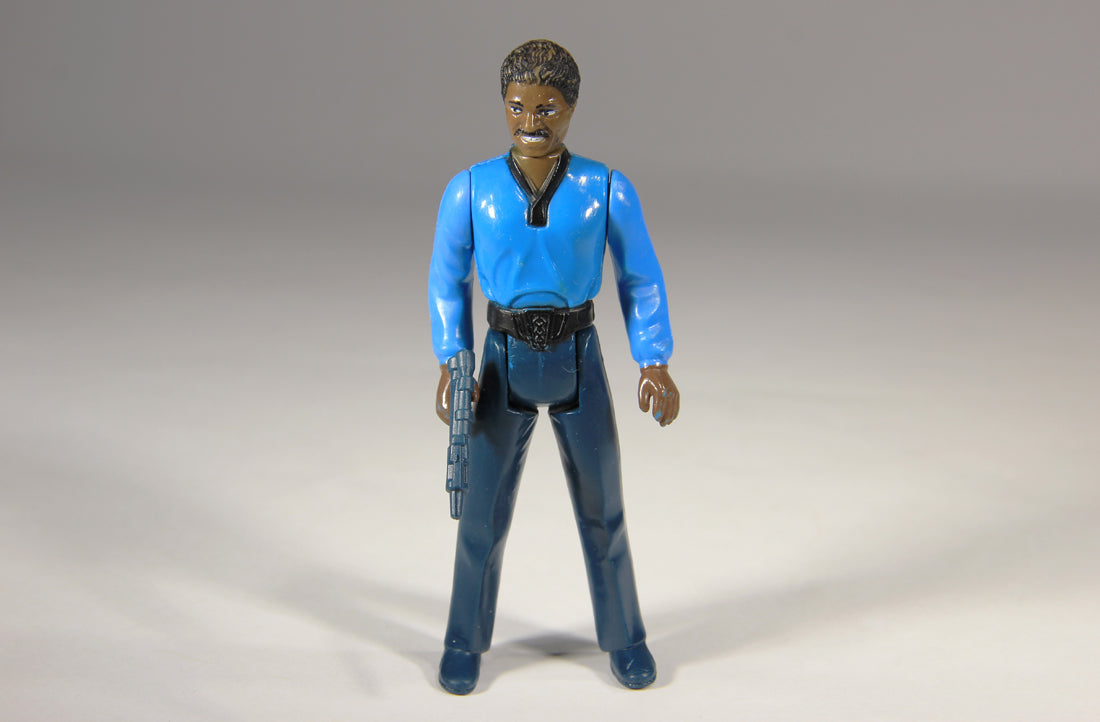 Star Wars Lando Calrissian 1980 ESB Figure White Teeth Hong Kong COO II-1b Smile L015998