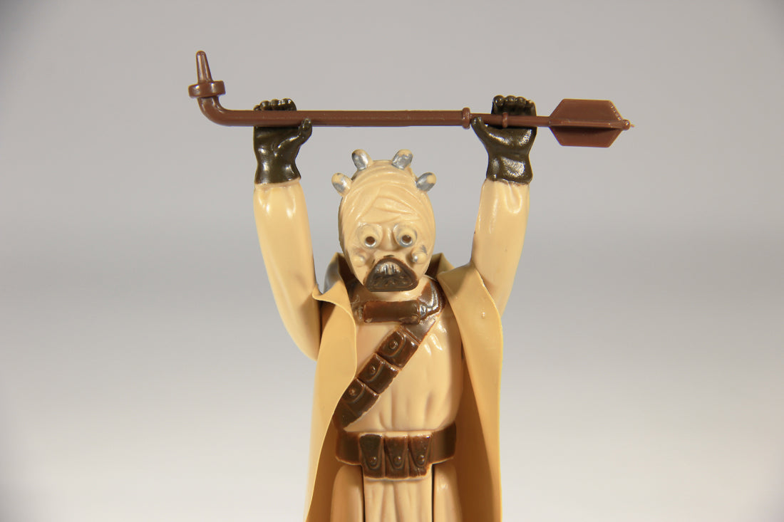 Star Wars Sand People 1977 Tusken Raider Figure Hong Kong COO V 1a Kader L016002