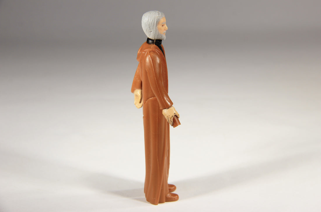 Star Wars Ben Obi-Wan Kenobi 1977 Figure Grey Hair Hong Kong COO III-1a Kader L016005
