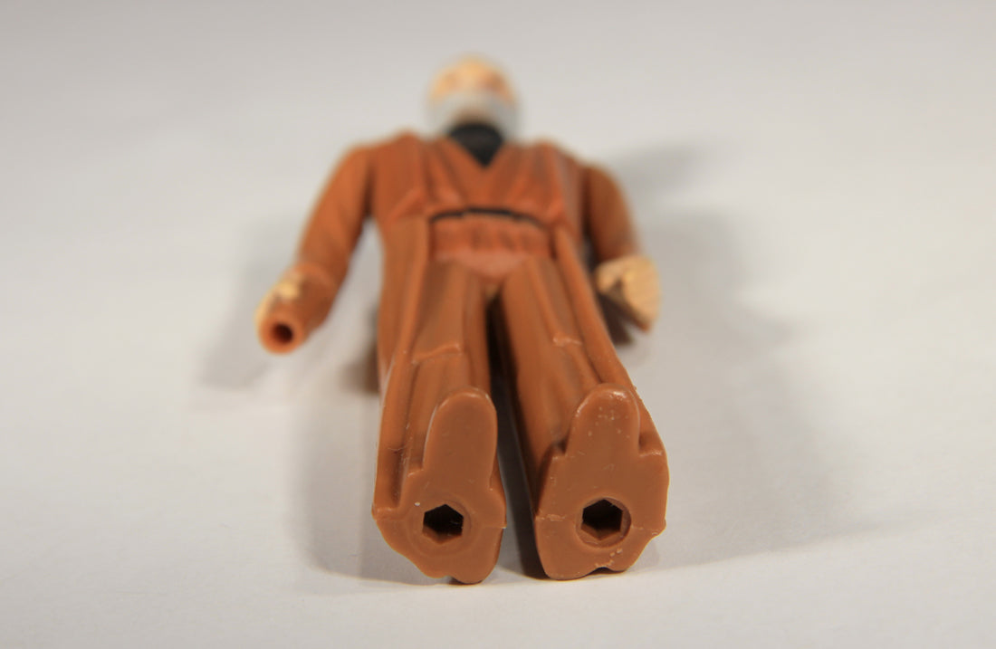 Star Wars Ben Obi-Wan Kenobi 1977 Figure Grey Hair Hong Kong COO III-1a Kader L016005