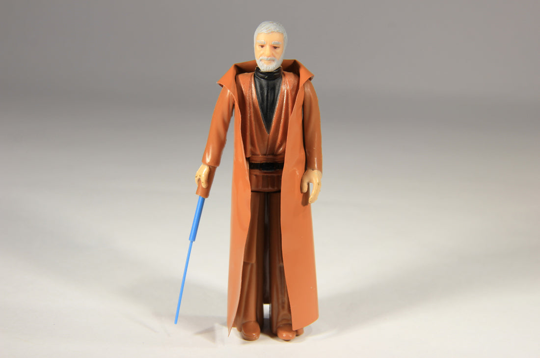 Star Wars Ben Obi-Wan Kenobi 1977 Figure Grey Hair Hong Kong COO III-1a Kader L016005