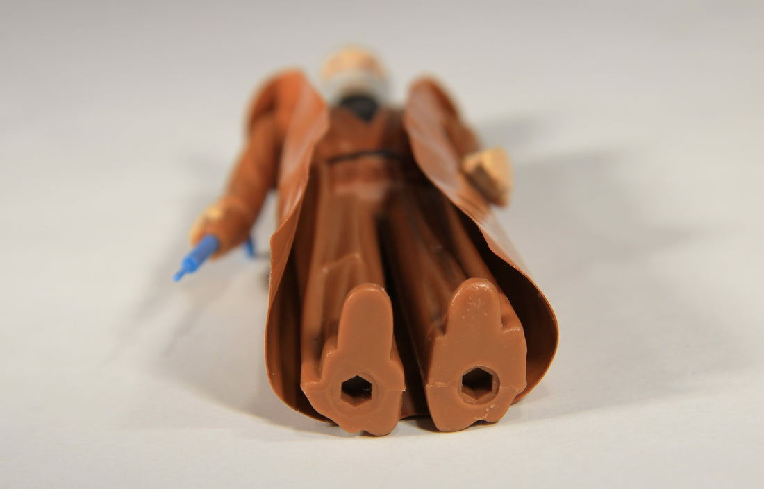 Star Wars Ben Obi-Wan Kenobi 1977 Figure Grey Hair Hong Kong COO III-1a Kader L016005