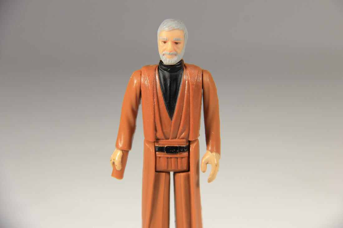 Star Wars Ben Obi-Wan Kenobi 1977 Figure Grey Hair Hong Kong COO III-1a Kader L016005
