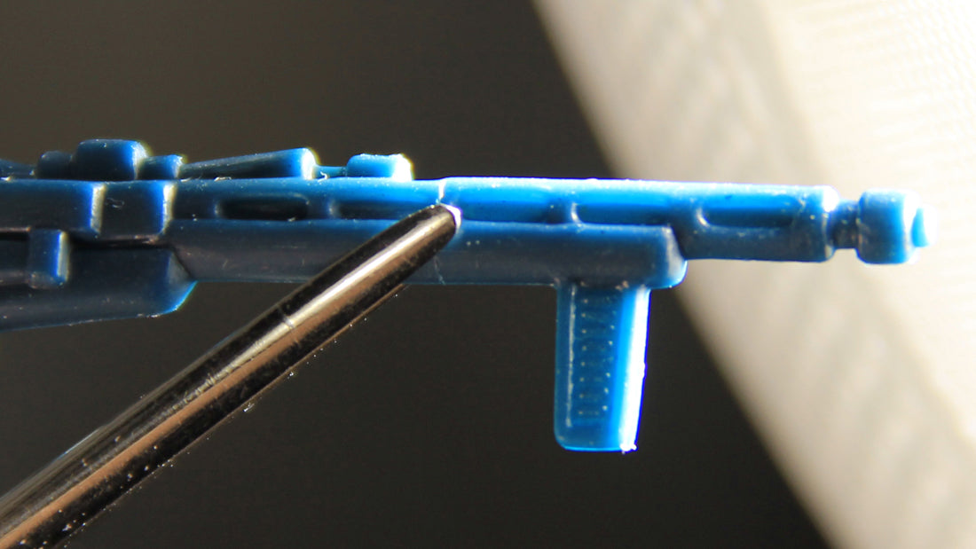Star Wars Imperial Hoth Rifle Original Accessory V1 / M2-b Smile Green Blue 1980 ESB L016021
