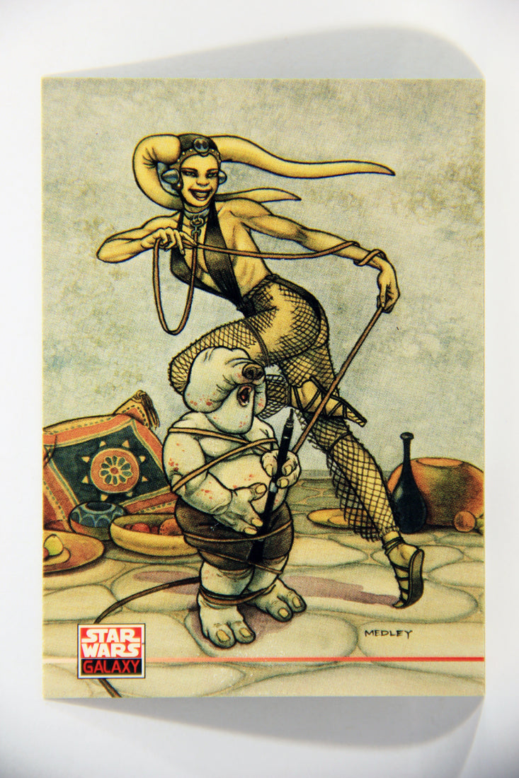 Star Wars Galaxy 1994 Topps Trading Card #251 Oola Artwork ENG L016030