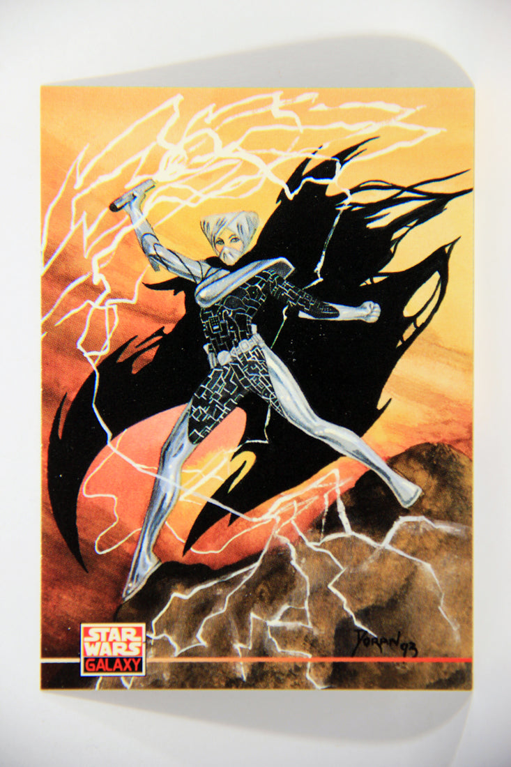 Star Wars Galaxy 1994 Topps Trading Card #221 Lumiya Artwork ENG L016036