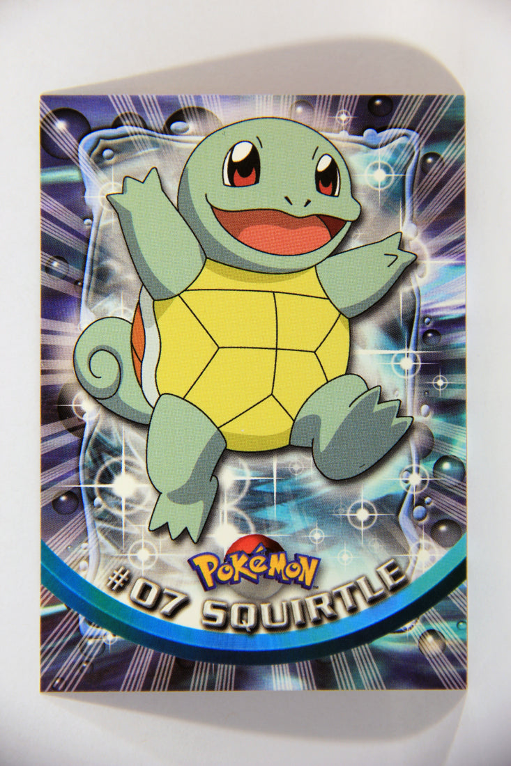 Pokmon Card Squirtle #7 TV Animation Blue Logo 1st Print ENG L016075 AGS Collectibles Pokmon Card Squirtle #7 TV Animation Blue Logo 1st Print ENG L016075 AGS Collectibles