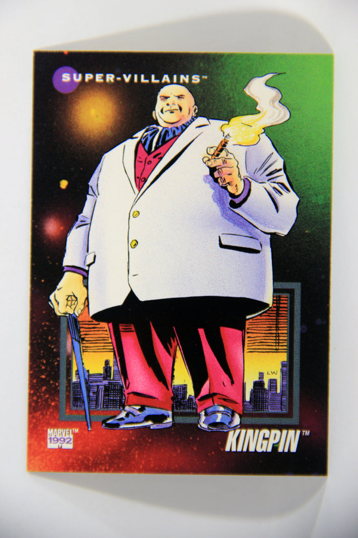 1992 Marvel Universe Series 3 Trading Card #130 Kingpin ENG L016095