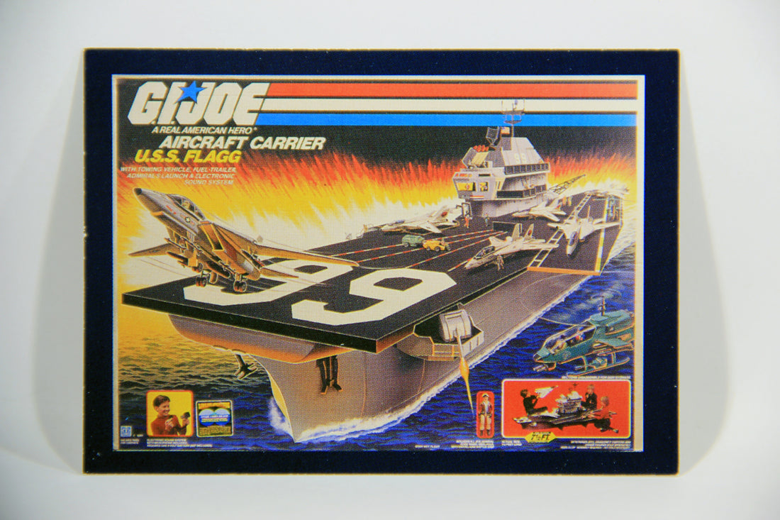 GI Joe 30th Salute 1994 Trading Card NO TOY #20 - 1985 U.S.S. Flagg ENG L016126
