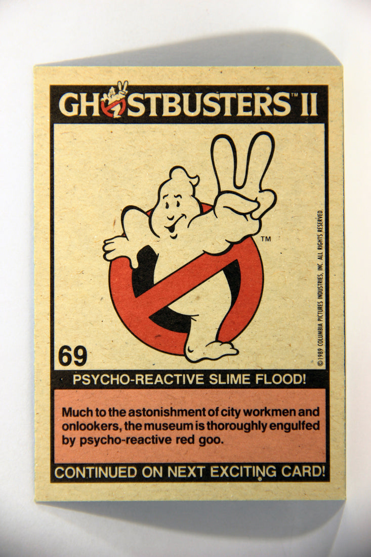 Ghostbusters II 1989 Trading Card #69 Psycho-Reactive Slime Food L016136
