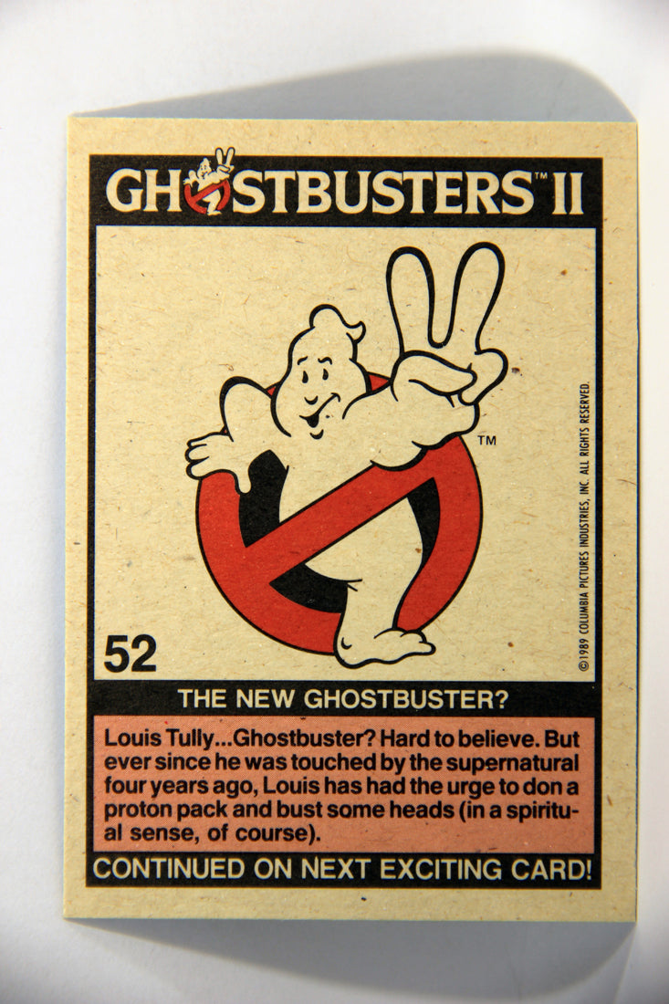 Ghostbusters II 1989 Trading Card #52 The New Ghostbuster L016144