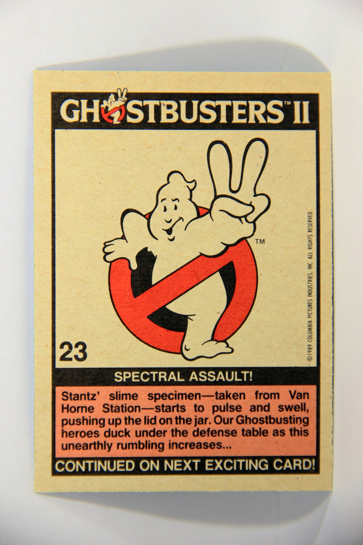 Ghostbusters II 1989 Trading Card #23 Spectral Assault L016157