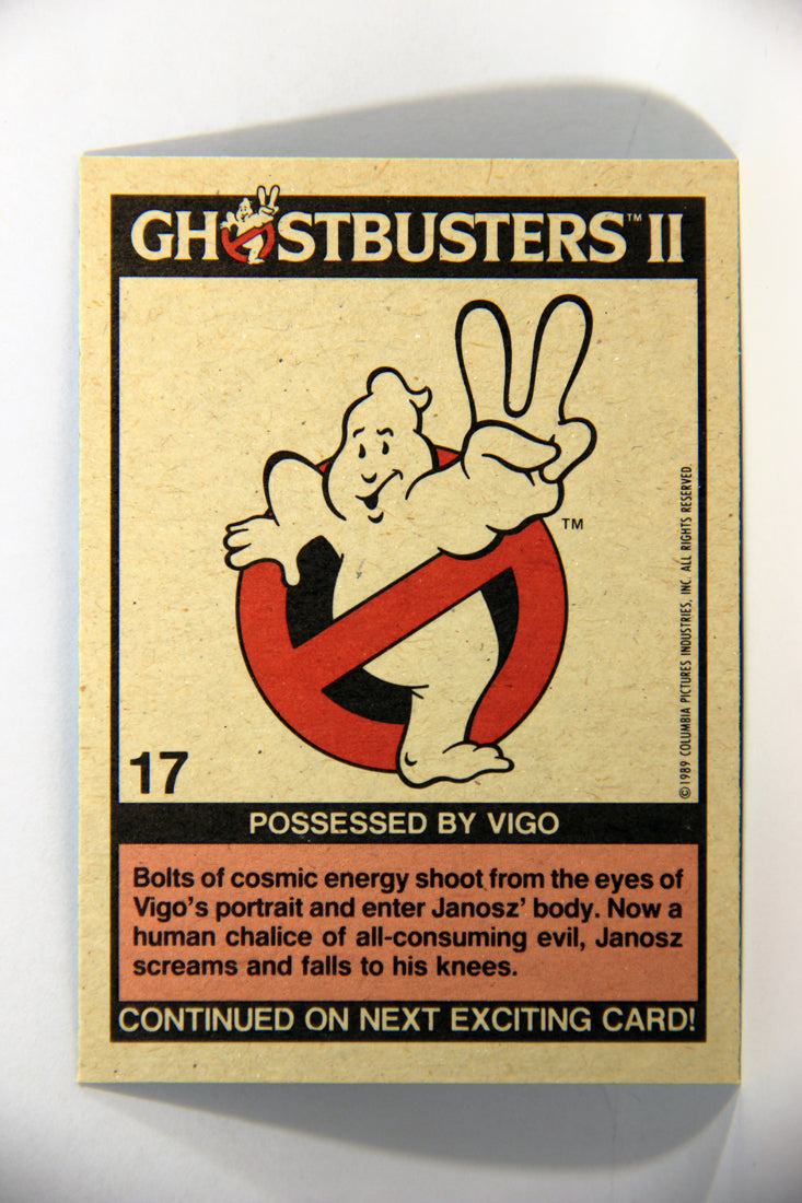 Ghostbusters II 1989 Trading Card #17 Possessed By Vigo L016160