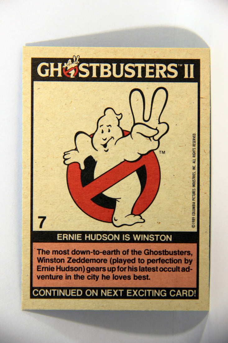 Ghostbusters II 1989 Trading Card #7 Ernie Hudson Is Winston L016165