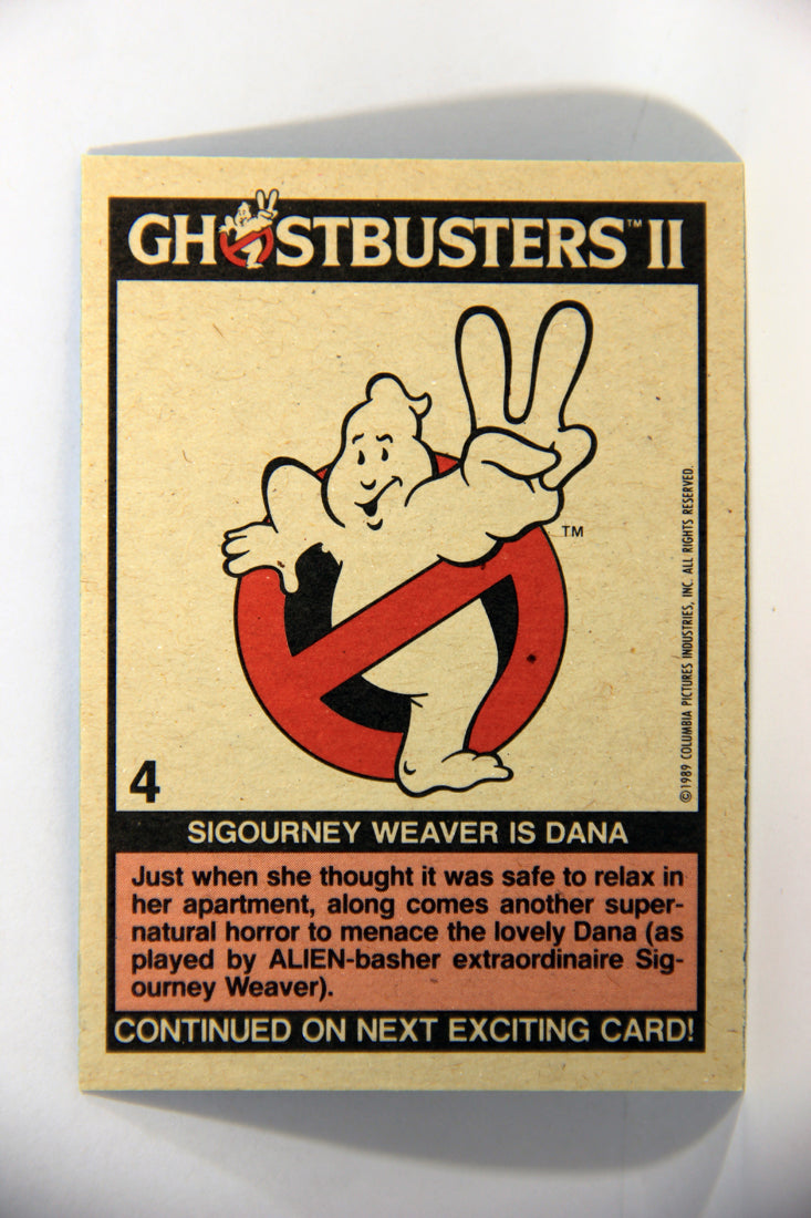 Ghostbusters II 1989 Trading Card #4 Sigourney Weaver Is Dana L016167