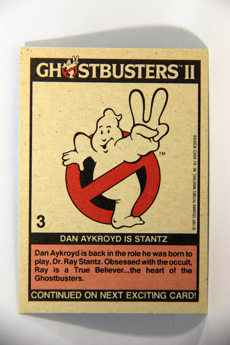 Ghostbusters II 1989 Trading Card #3 Dan Aykroyd Is Stantz L016168
