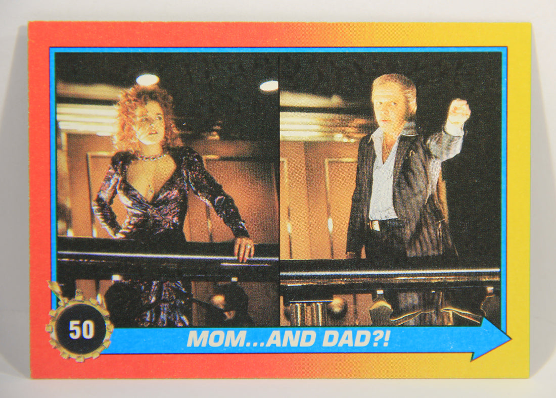Back To The Future II 1989 Trading Card #50 Mom And Dad L016187