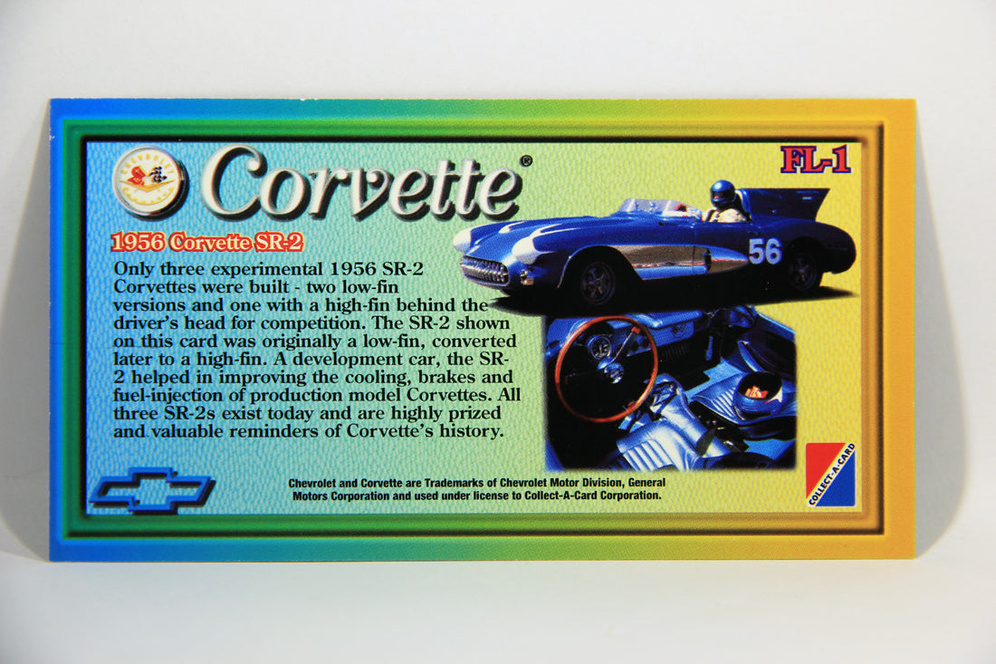 Corvette Heritage Collection 1996 Fast Lane Foil Card #FL-1 - 1956 Corvette SR-2 L016209