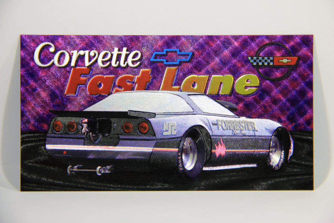 Corvette Heritage Collection 1996 Fast Lane Foil Card #FL-6 - 1969 Super Gas Corvette L016214