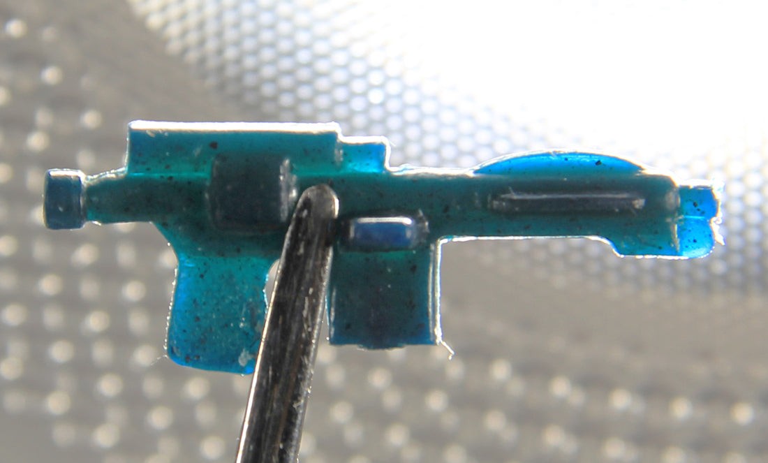 Star Wars Imperial Blaster Original Accessory M3-a Kader Greenish Black Blue L016236