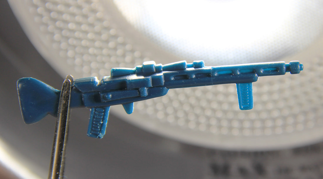 Star Wars Imperial Hoth Rifle Original Accessory V1 / M2-b Smile Green Blue 1980 ESB L016239