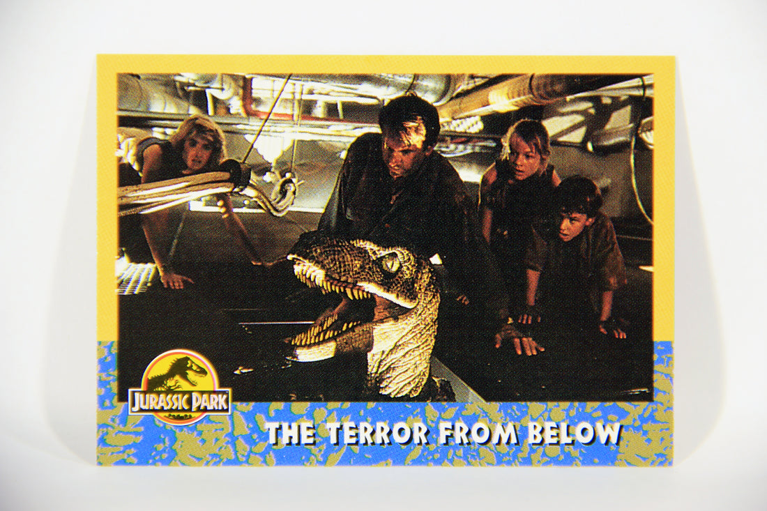 Jurassic Park 1993 Trading Card #64 The Terror From Below ENG Topps L016315